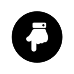 icon hand